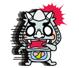 Gin-san of Smoked Roof Tile sticker #328077