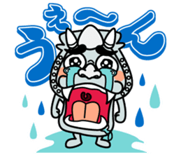 Gin-san of Smoked Roof Tile sticker #328078