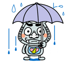 Gin-san of Smoked Roof Tile sticker #328079