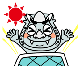 Gin-san of Smoked Roof Tile sticker #328083