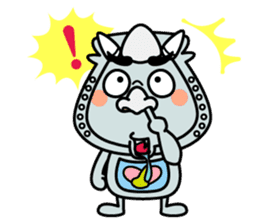 Gin-san of Smoked Roof Tile sticker #328084