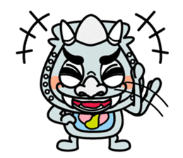 Gin-san of Smoked Roof Tile sticker #328085