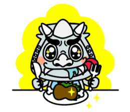 Gin-san of Smoked Roof Tile sticker #328086