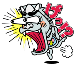 Gin-san of Smoked Roof Tile sticker #328088