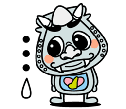 Gin-san of Smoked Roof Tile sticker #328090