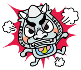 Gin-san of Smoked Roof Tile sticker #328095