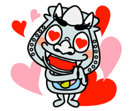 Gin-san of Smoked Roof Tile sticker #328097