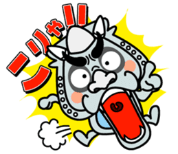 Gin-san of Smoked Roof Tile sticker #328101