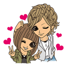 HAPPYDAY of gal & mom sticker #328106