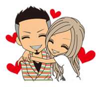 HAPPYDAY of gal & mom sticker #328110