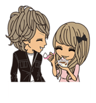 HAPPYDAY of gal & mom sticker #328115