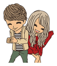 HAPPYDAY of gal & mom sticker #328120