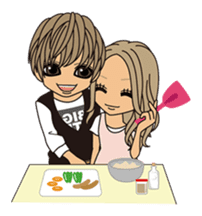 HAPPYDAY of gal & mom sticker #328125