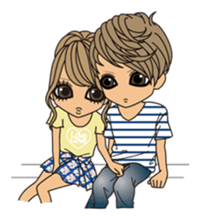 HAPPYDAY of gal & mom sticker #328129