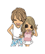 HAPPYDAY of gal & mom sticker #328132