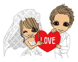 HAPPYDAY of gal & mom sticker #328133