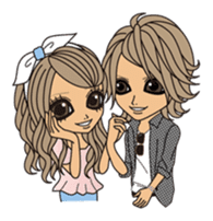 HAPPYDAY of gal & mom sticker #328141