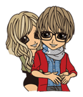 HAPPYDAY of gal & mom sticker #328142