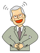 Senior Businessman sticker #328148