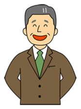 Senior Businessman sticker #328155