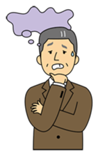 Senior Businessman sticker #328156