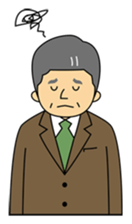 Senior Businessman sticker #328158