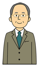 Senior Businessman sticker #328161