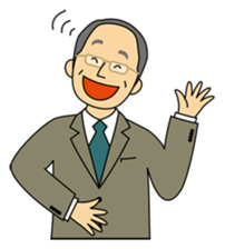 Senior Businessman sticker #328166
