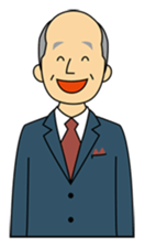 Senior Businessman sticker #328177