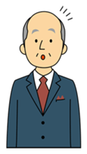 Senior Businessman sticker #328179