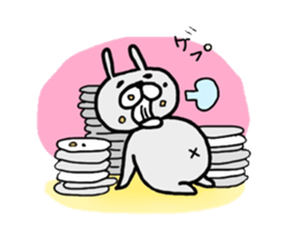 Ogyaa-chan rabbit. sticker #329307