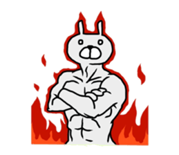 Ogyaa-chan rabbit. sticker #329320