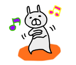 Ogyaa-chan rabbit. sticker #329326