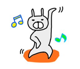 Ogyaa-chan rabbit. sticker #329328
