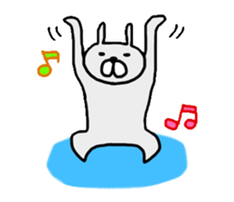 Ogyaa-chan rabbit. sticker #329329