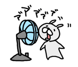 Ogyaa-chan rabbit. sticker #329337