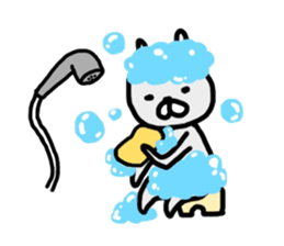 Ogyaa-chan rabbit. sticker #329342