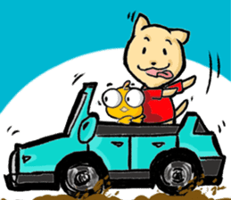 Crayon's Party : Jame & jib sticker #329348