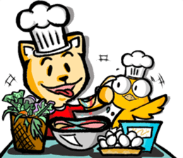 Crayon's Party : Jame & jib sticker #329349