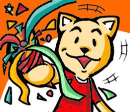 Crayon's Party : Jame & jib sticker #329358