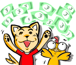 Crayon's Party : Jame & jib sticker #329381