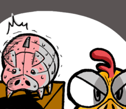 Crayon's Party : Jame & jib sticker #329383