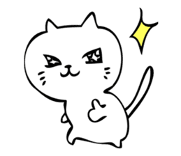 Loose touch Cat sticker #329406