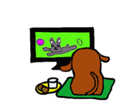 Life of Den-chan sticker #329765