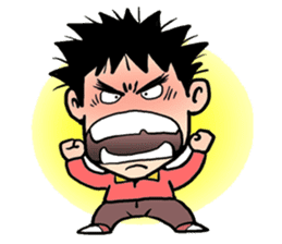 angry and surprise sticker #330245
