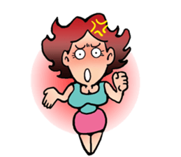 angry and surprise sticker #330247