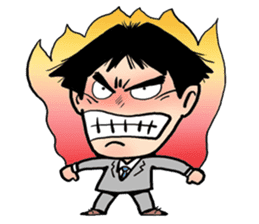 angry and surprise sticker #330255