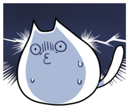 Cat...? sticker #330793