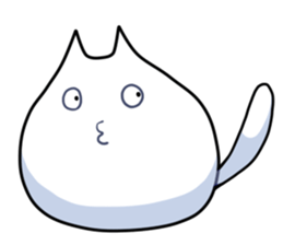 Cat...? sticker #330794