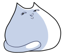 Cat...? sticker #330800